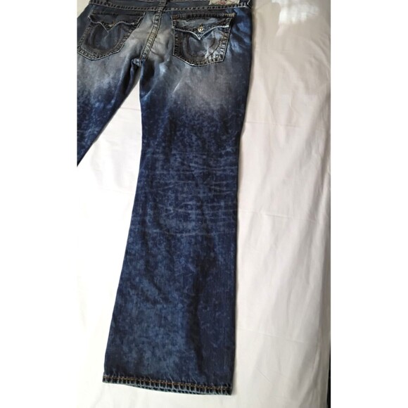Rare True Religion Mens Jean's Straight Leg Size 42 - Picture 9 of 9